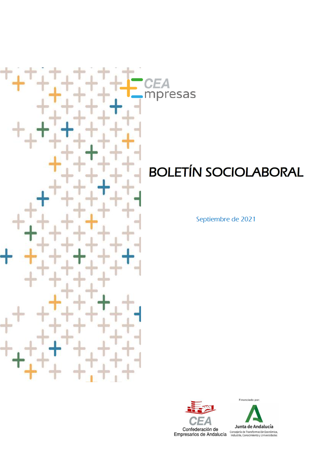 Boletín Sociolaboral - Septiembre 2021 - Estudios